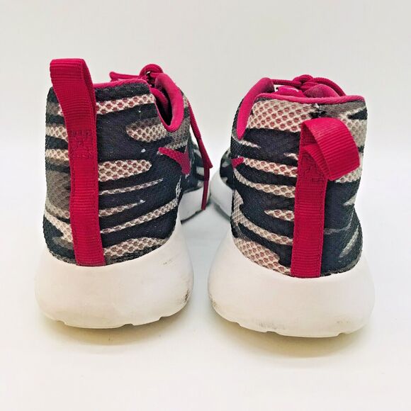 Nike Roshe One Flight Weight (GS) Youth 6Y Women 8 Sneaker 705486-001 Black Gray - Picture 4 of 11